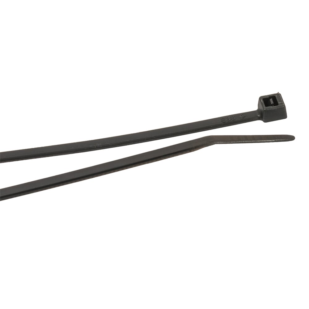62002 Cable Ties, 4 in Black Ultra